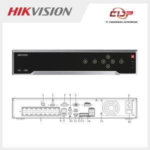 Hikvision 16-ch 1.5U 16 PoE AcuSense 4K NVR